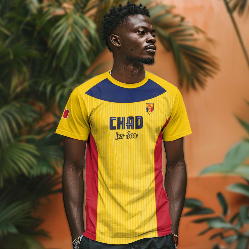 Custom Chad Football T shirt Go Champions