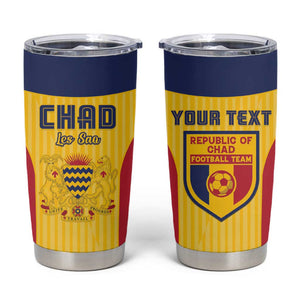 Custom Chad Football Tumbler Cup Go Champions