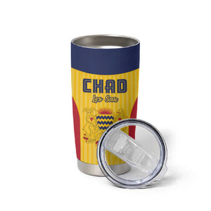 Custom Chad Football Tumbler Cup Go Champions