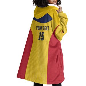 Custom Chad Football Wearable Blanket Hoodie Go Champions