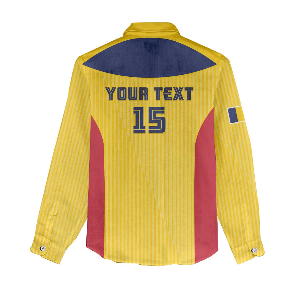 Custom Chad Football Women Casual Shirt Go Champions