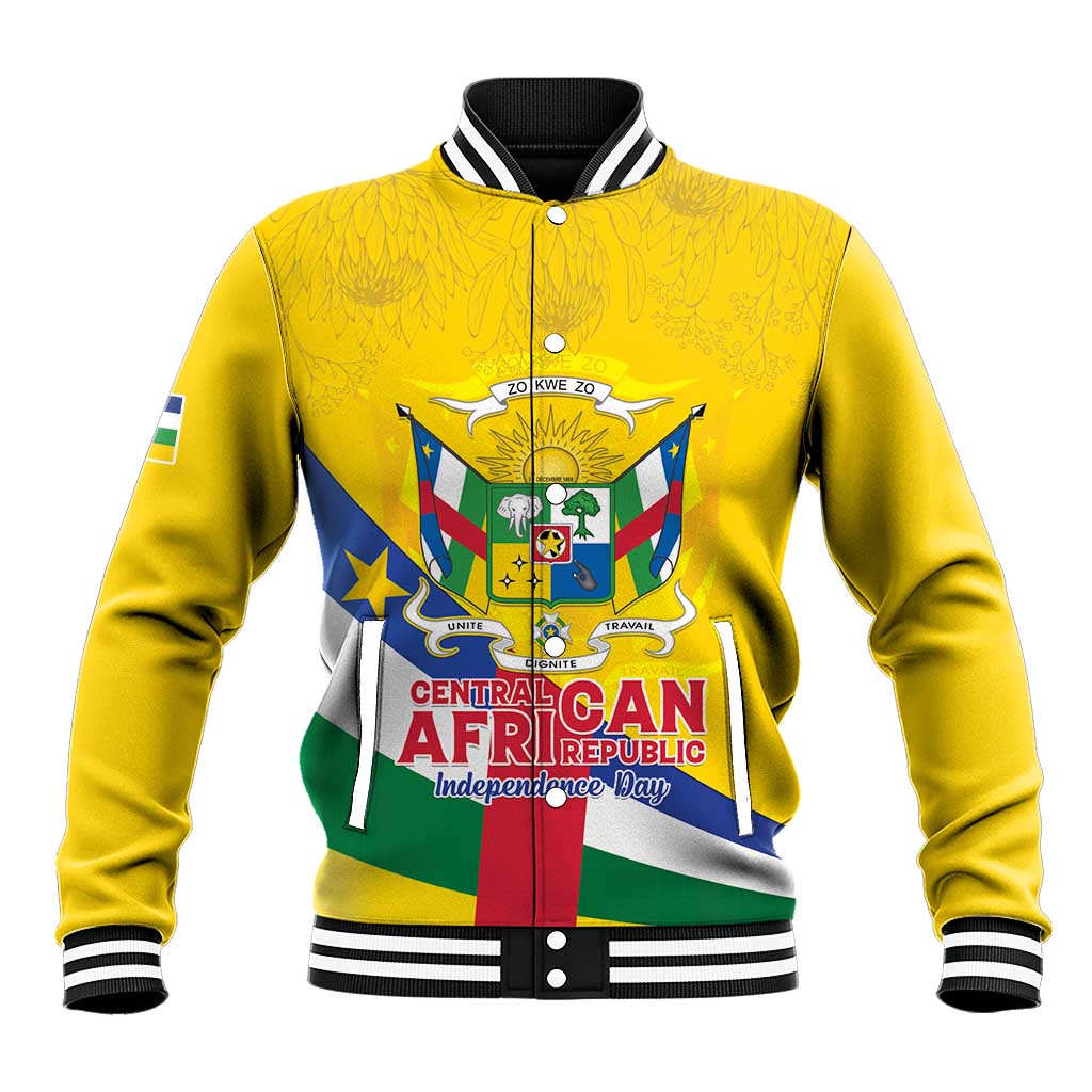 Personalised CAR Baseball Jacket Happy 65th Independence Day