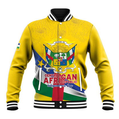 Personalised CAR Baseball Jacket Happy 65th Independence Day