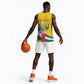 Personalised CAR Basketball Jersey Happy 65th Independence Day - African Pride