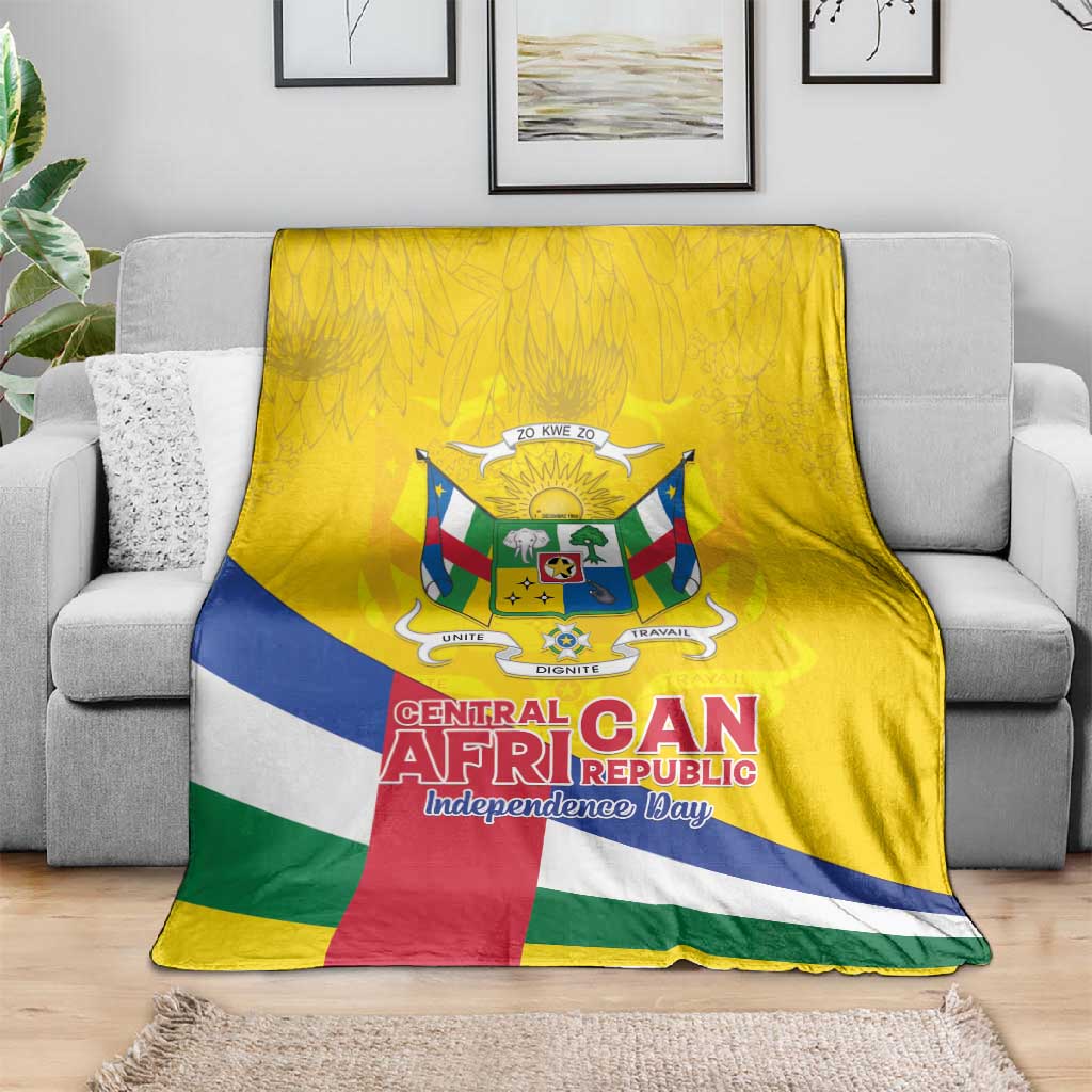 CAR Blanket Happy 65th Independence Day