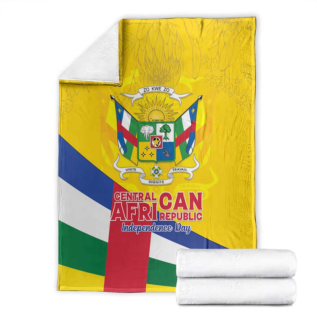 CAR Blanket Happy 65th Independence Day
