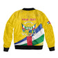 Personalised CAR Bomber Jacket Happy 65th Independence Day
