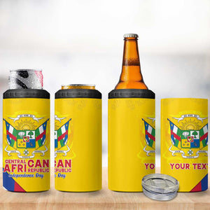 Personalised CAR 4 in 1 Can Cooler Tumbler Happy 65th Independence Day