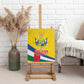 CAR Canvas Wall Art Happy 65th Independence Day