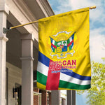 CAR Garden Flag Happy 65th Independence Day