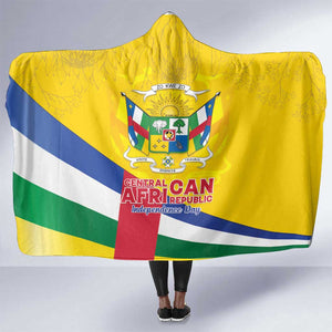 CAR Hooded Blanket Happy 65th Independence Day