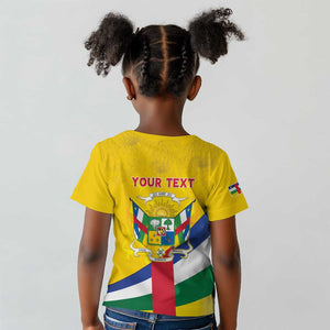 Personalised CAR Kid T shirt Happy 65th Independence Day
