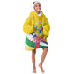 Personalised CAR Kid Wearable Blanket Hoodie Happy 65th Independence Day