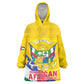 Personalised CAR Kid Wearable Blanket Hoodie Happy 65th Independence Day