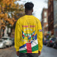 Personalised CAR Long Sleeve Shirt Happy 65th Independence Day