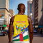 Personalised CAR Men Tank Top Happy 65th Independence Day