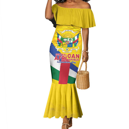 Personalised CAR Mermaid Dress Happy 65th Independence Day