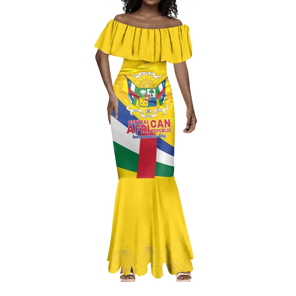 Personalised CAR Mermaid Dress Happy 65th Independence Day