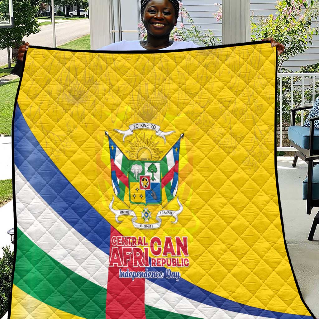 CAR Quilt Happy 65th Independence Day