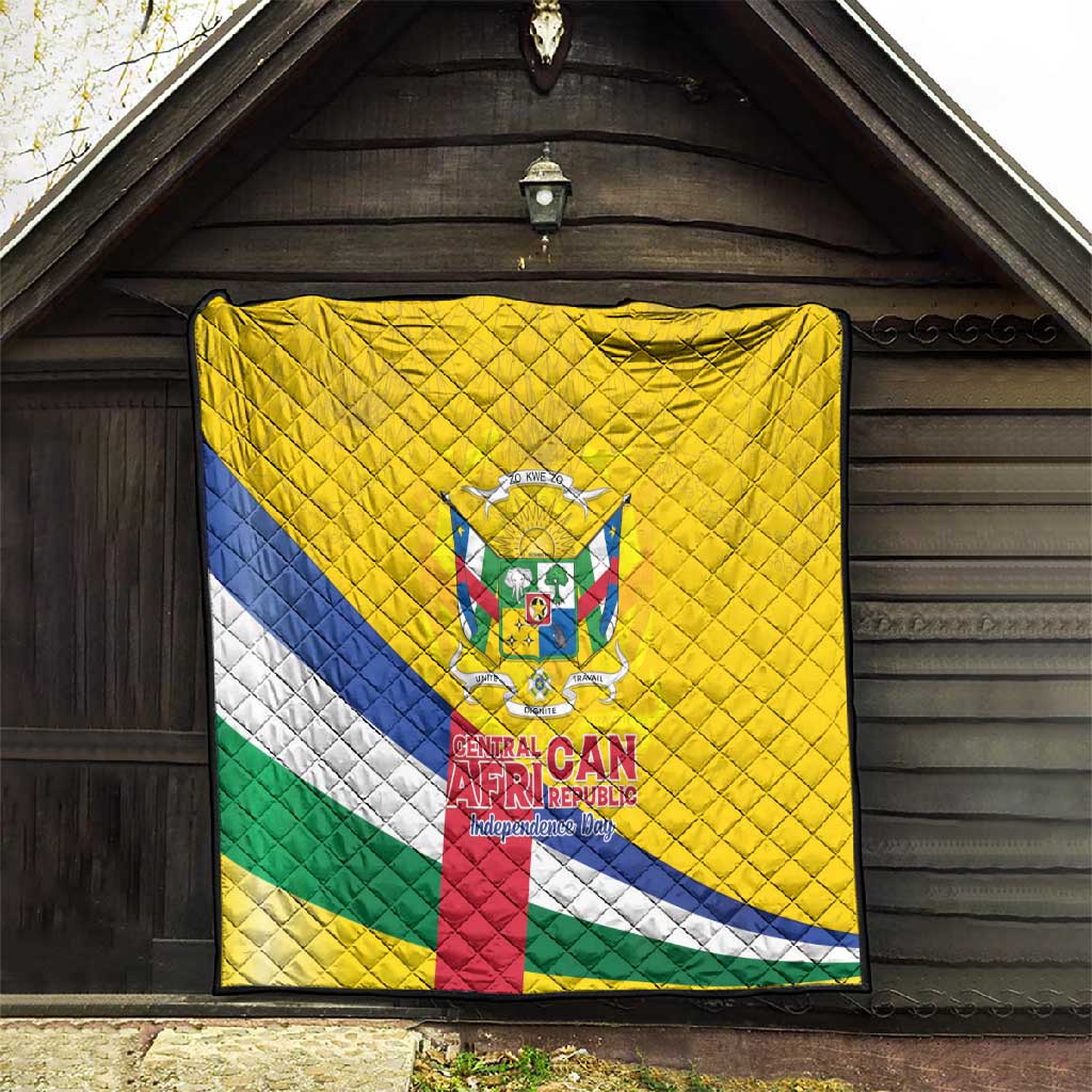 CAR Quilt Happy 65th Independence Day