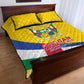 CAR Quilt Bed Set Happy 65th Independence Day