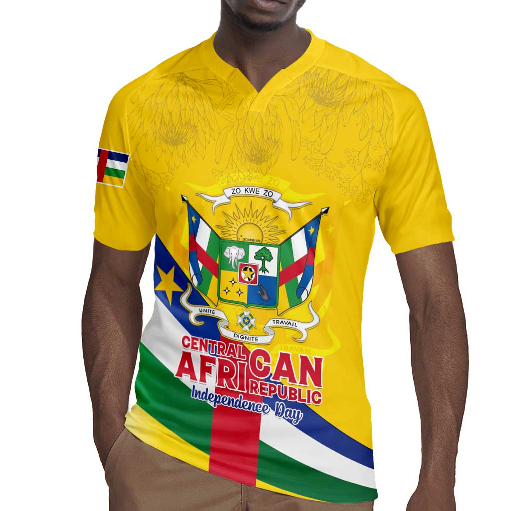 Personalised CAR Rugby Jersey Happy 65th Independence Day