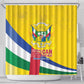 CAR Shower Curtain Happy 65th Independence Day