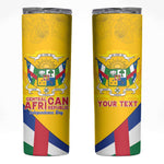 Personalised CAR Skinny Tumbler Happy 65th Independence Day