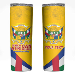 Personalised CAR Skinny Tumbler Happy 65th Independence Day