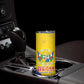 Personalised CAR Skinny Tumbler Happy 65th Independence Day