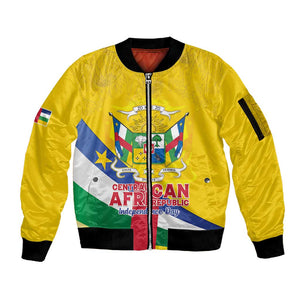 Personalised CAR Sleeve Zip Bomber Jacket Happy 65th Independence Day