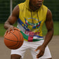 Personalised CAR Sleeveless Hoodie Happy 65th Independence Day - African Pride