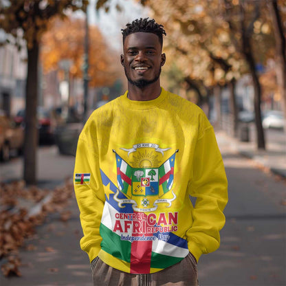 Personalised CAR Sweatshirt Happy 65th Independence Day