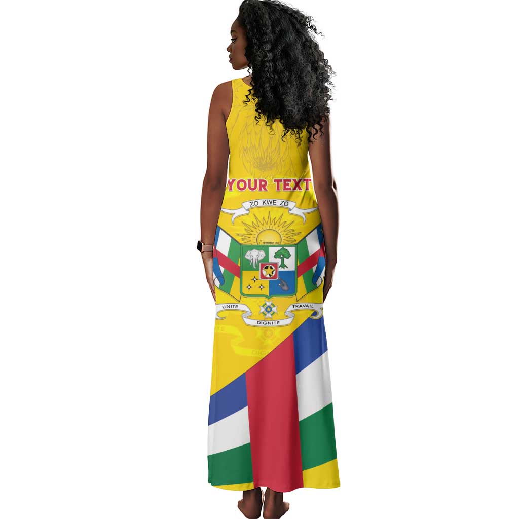 Personalised CAR Tank Maxi Dress Happy 65th Independence Day