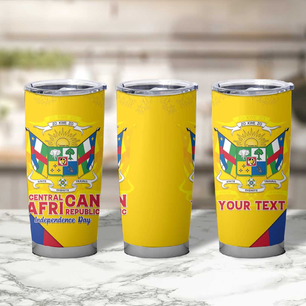 Personalised CAR Tumbler Cup Happy 65th Independence Day