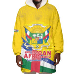 Personalised CAR Wearable Blanket Hoodie Happy 65th Independence Day