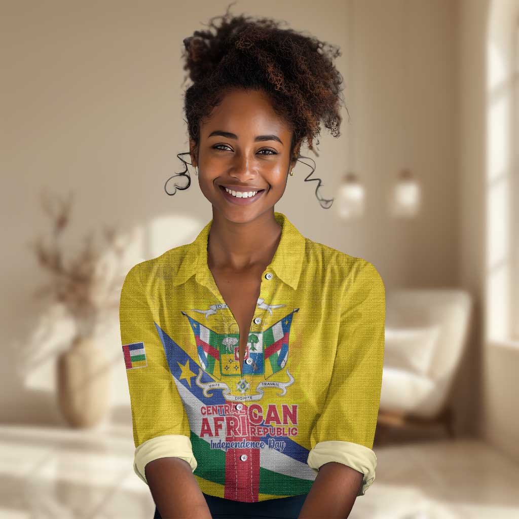 Personalised CAR Women Casual Shirt Happy 65th Independence Day