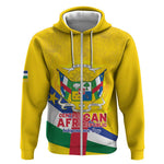 Personalised CAR Zip Hoodie Happy 65th Independence Day