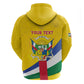 Personalised CAR Zip Hoodie Happy 65th Independence Day