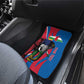 Personalised Central African Republic Elephant Car Mats Coat Of Arms With Map