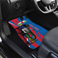 Personalised Central African Republic Elephant Car Mats Coat Of Arms With Map