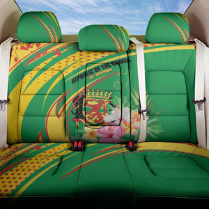 République du Congo Back Car Seat Cover Happy Republic Day - Grunge Style - African Pride