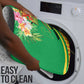 Congo Republic Day Bathroom Set Coat Of Arms With Tropical Flower