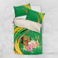 République du Congo Bedding Set Happy Republic Day - Grunge Style - African Pride