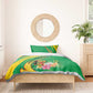 République du Congo Bedding Set Happy Republic Day - Grunge Style - African Pride