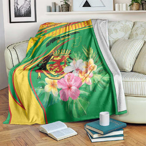 République du Congo Blanket Happy Republic Day - Grunge Style - African Pride