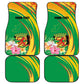 Personalized République du Congo Car Mats Happy Republic Day - Grunge Style - African Pride