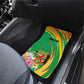 Personalized République du Congo Car Mats Happy Republic Day - Grunge Style - African Pride