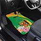 Personalized République du Congo Car Mats Happy Republic Day - Grunge Style - African Pride