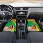 Personalized République du Congo Car Mats Happy Republic Day - Grunge Style - African Pride